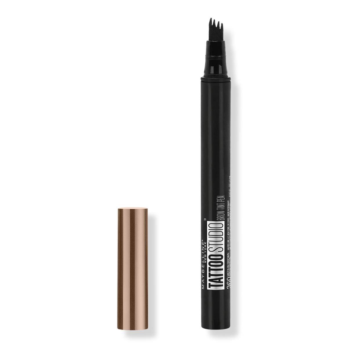 Maybelline TattooStudio Brow Tint Pen, Soft Brown, 0.037 oz