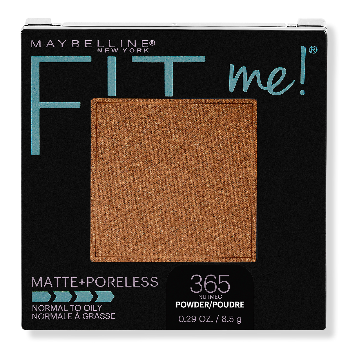 Maybelline Fit Me Matte + Poreless Powder, Nutmeg, 0.29 oz