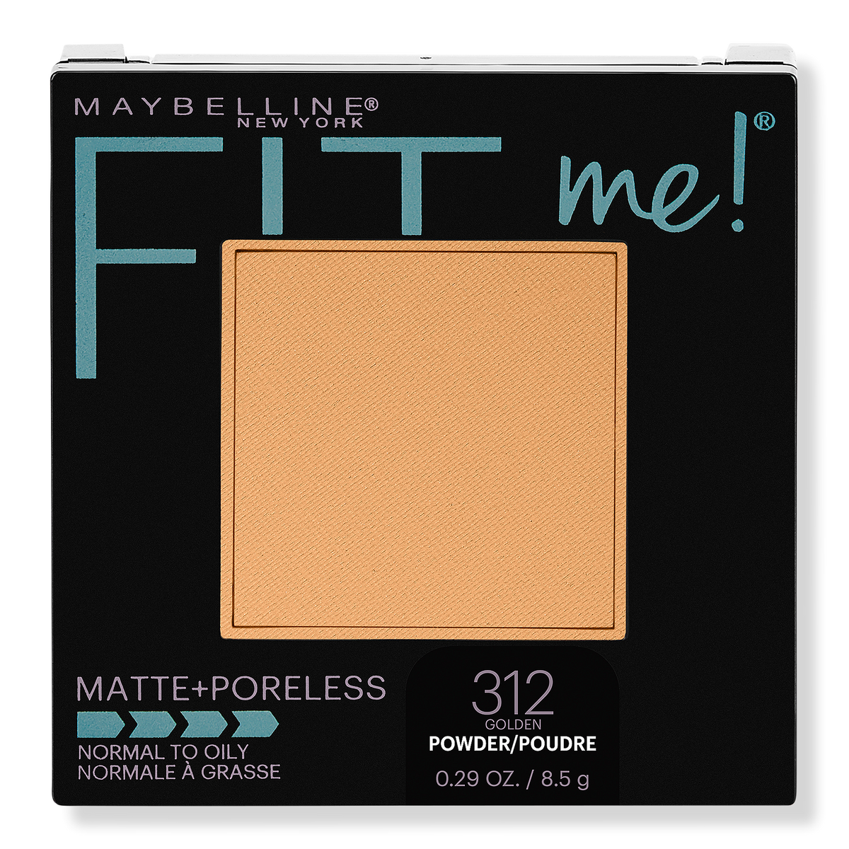 Maybelline Fit Me Matte + Poreless Powder, Golden, 0.29 oz