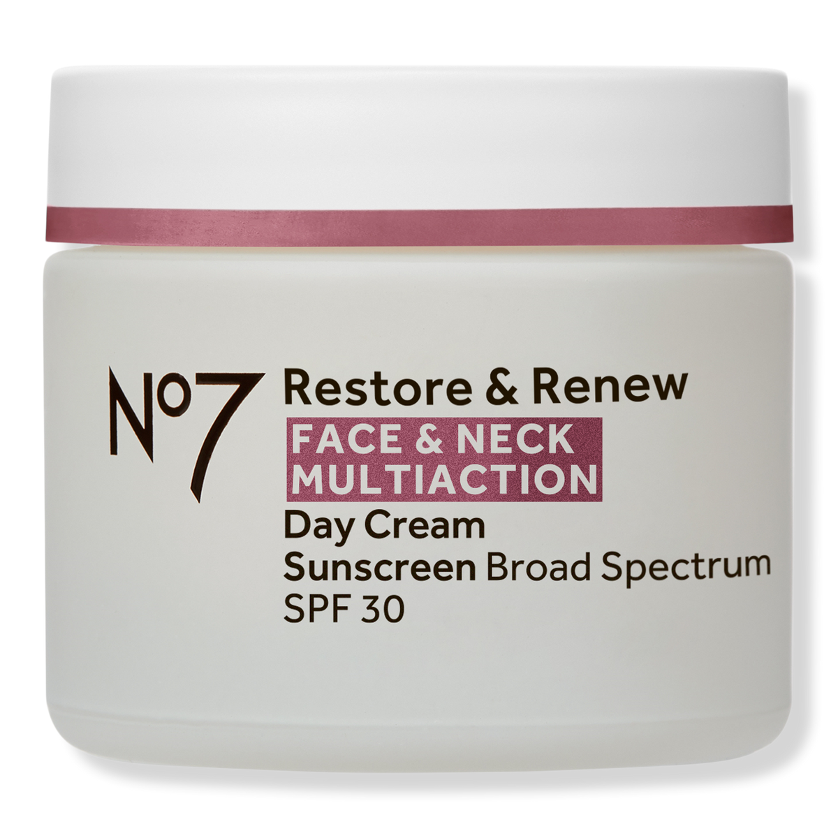 No7 Restore & Renew Face & Neck Multi Action Day Cream, SPF 30, 1.6 oz