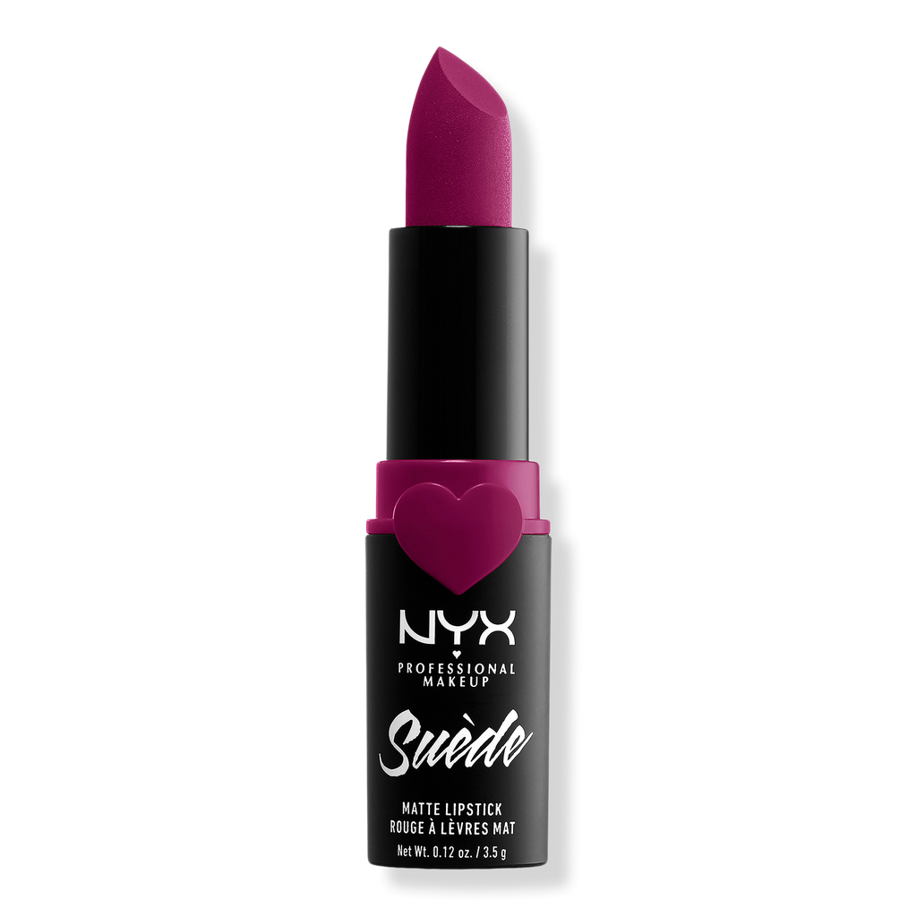 NYX Professional Makeup Suede Matte Lipstick Lightweight Vegan Lipstick, Sweet Tooth, 0.12 oz