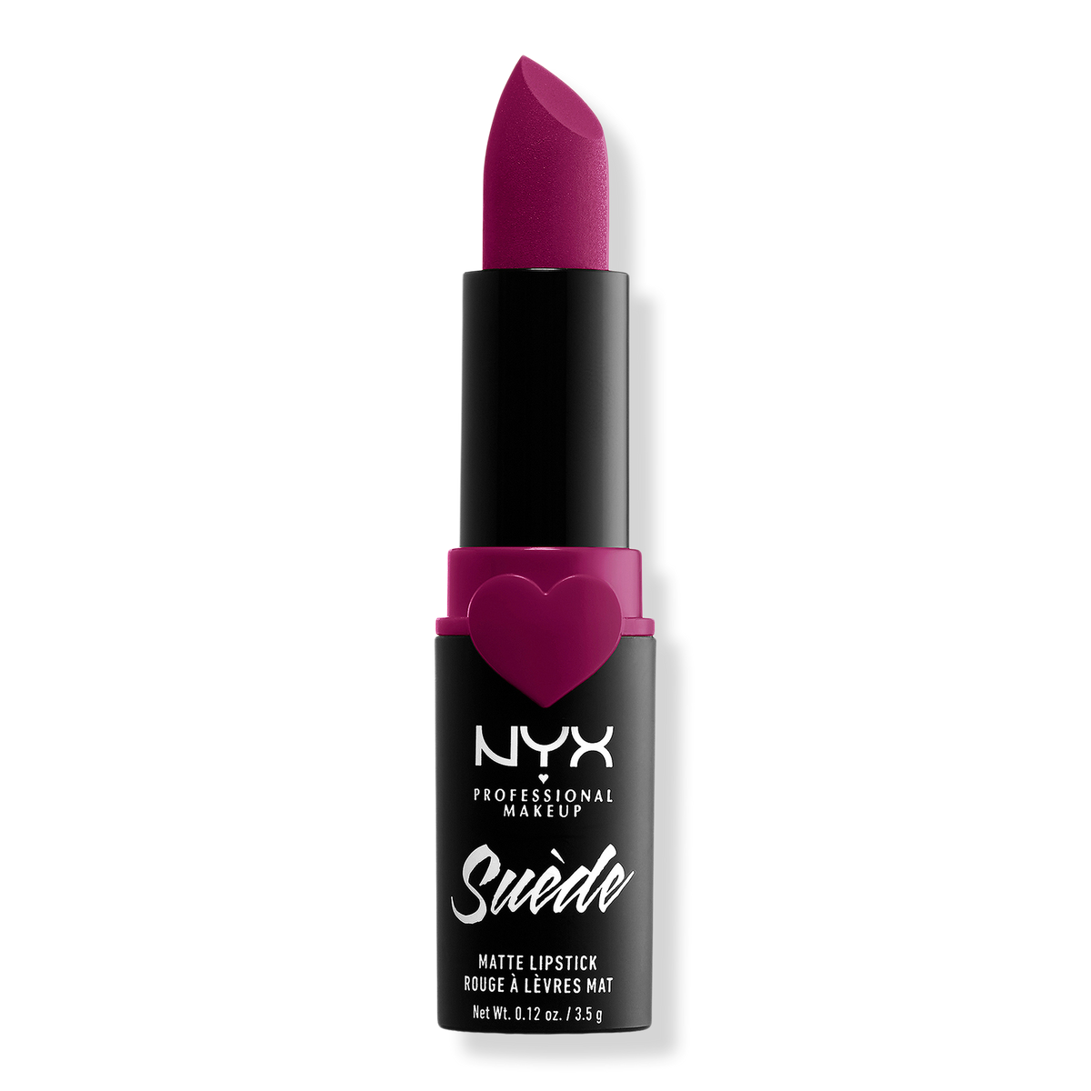 NYX Professional Makeup Suede Matte Lipstick Lightweight Vegan Lipstick, Sweet Tooth, 0.12 oz