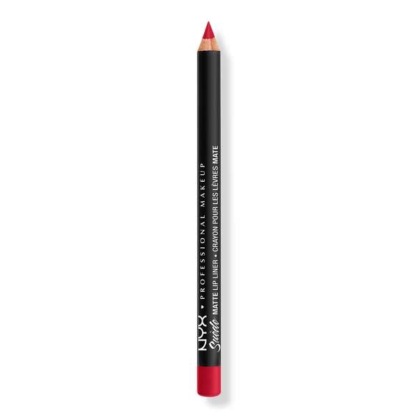 NYX Professional Makeup Suede Matte Velvet Vegan Lip Liner, Spicy, 0.03 oz