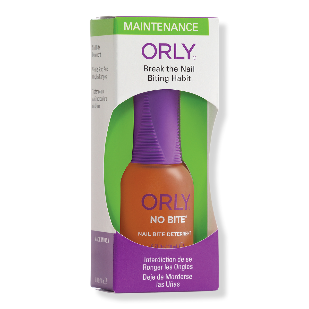 Orly No Bite Nail Bite Deterrent, 0.6 oz