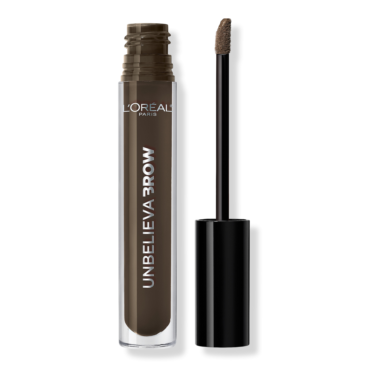 L'Oréal Unbelieva-Brow Longwear Brow Gel, Dark Brunette, 0.15 oz