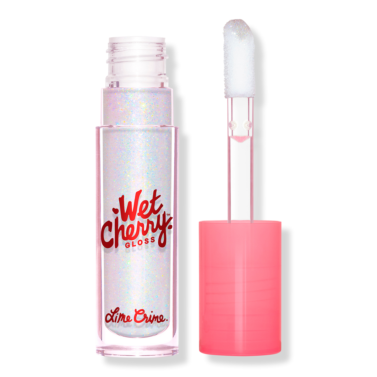 Lime Crime Wet Cherry Lip Gloss, Disco Cherry, 0.1 oz