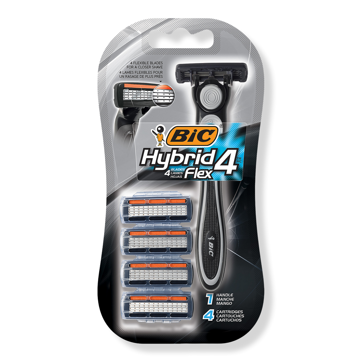 Bic Men's Flex 4 Hybrid Razor