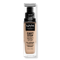 NYX Professional Makeup Can't Stop Won't Stop Foundation, Light Ivory, 1 oz