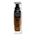NYX Professional Makeup Can't Stop Won't Stop Foundation, Sienna, 1 oz