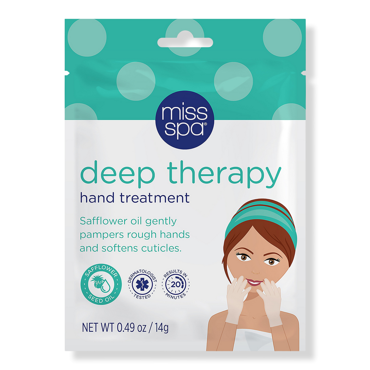 Miss Spa Deep Therapy Hand Treatment, 0.4 oz