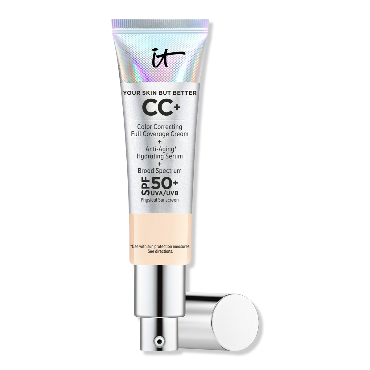 IT Cosmetics CC+ Cream with, SPF 50+, Fair Light, 1.08 oz