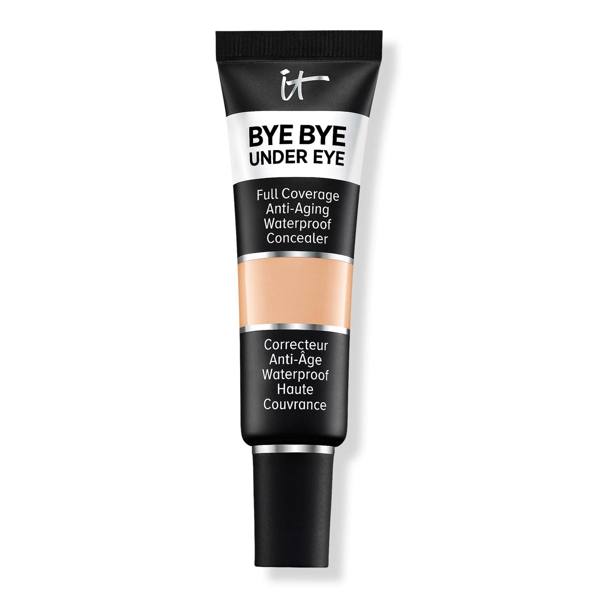 IT Cosmetics Bye Bye Under Eye Full Coverage Anti-Aging Waterproof Concealer, 14.5 Light Buff, 0.4 oz