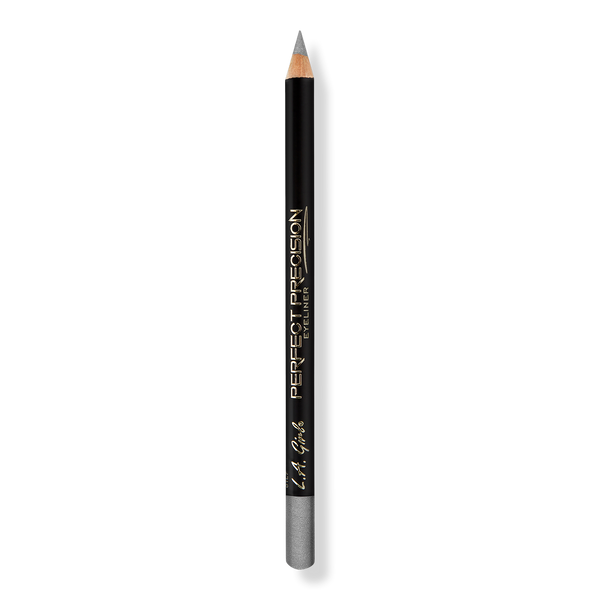 L.A. Girl Perfect Precision Eyeliner, Metallic Silver, 0.05 oz
