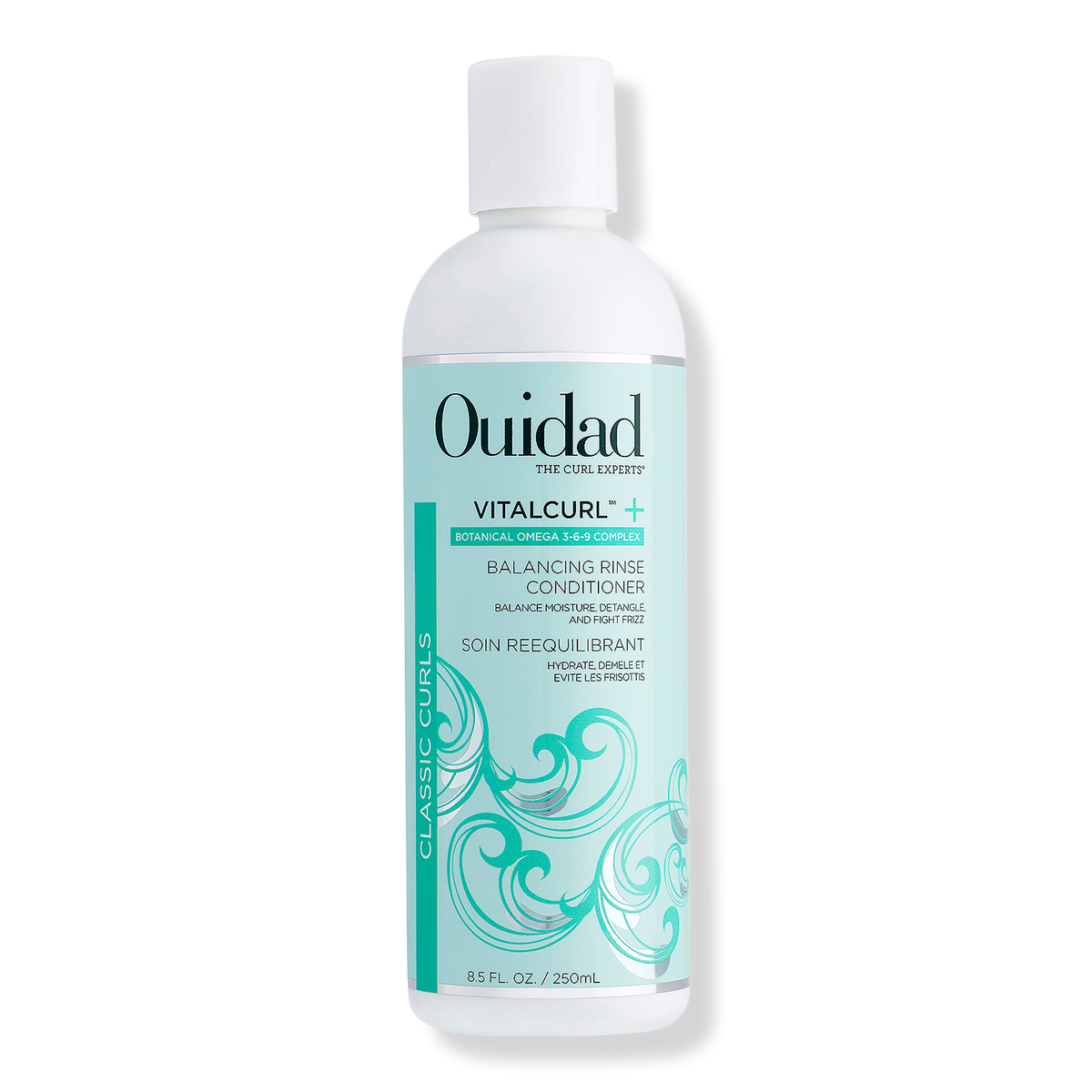 Ouidad VitalCurl+ Plus Balancing Rinse Conditioner, 8.5 oz