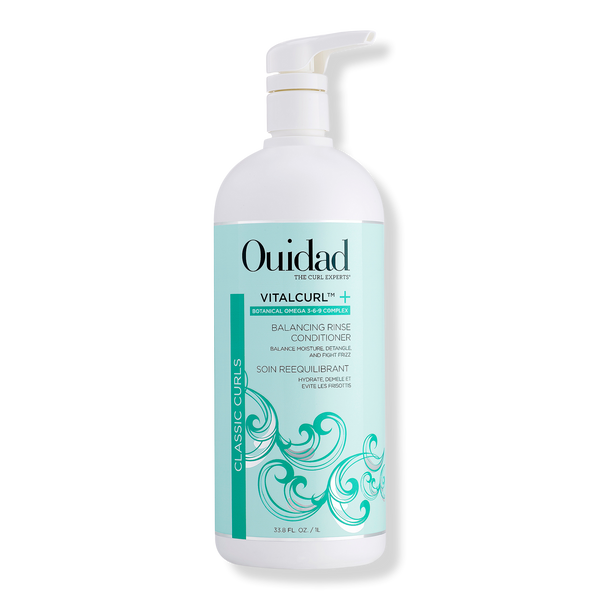 Ouidad VitalCurl+ Plus Balancing Rinse Conditioner, 33 oz