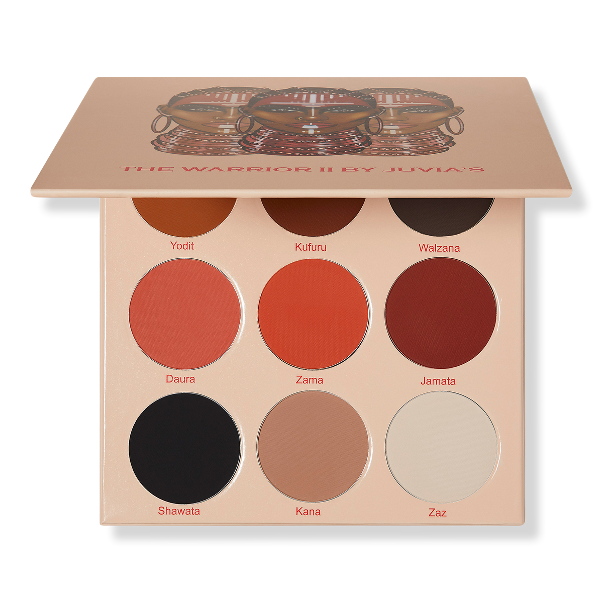 Juvia's Place Warrior II Eyeshadow Palette, 0.63 oz