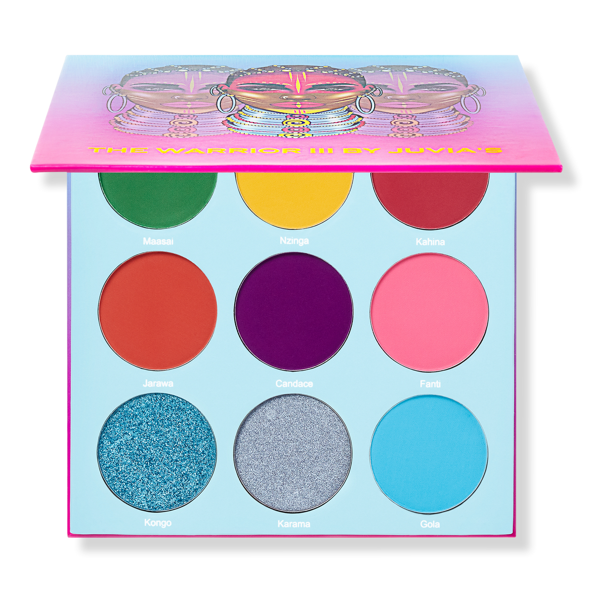 Juvia's Place The Warrior III Eyeshadow Palette, 0.63 oz