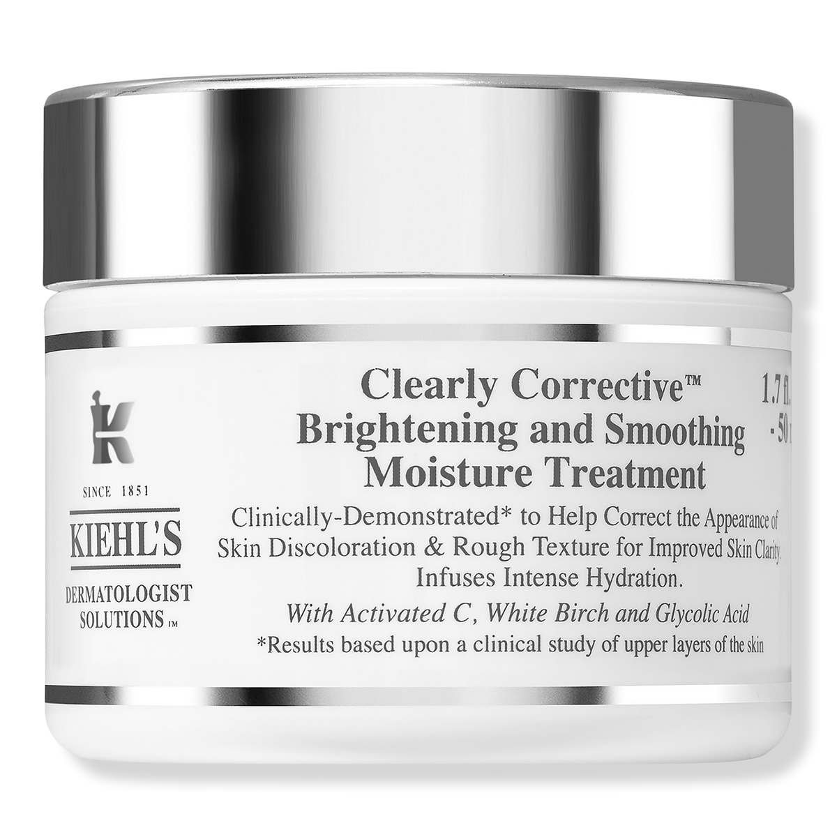 Kiehl's Since 1851 Clearly Corrective Brightening Smoothing Moisture Treatment, 1.7 oz
