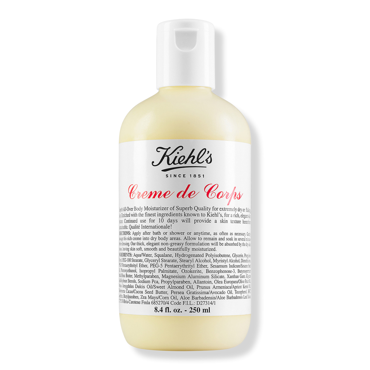 Kiehl's Since 1851 Creme de Corps, 8.5 oz
