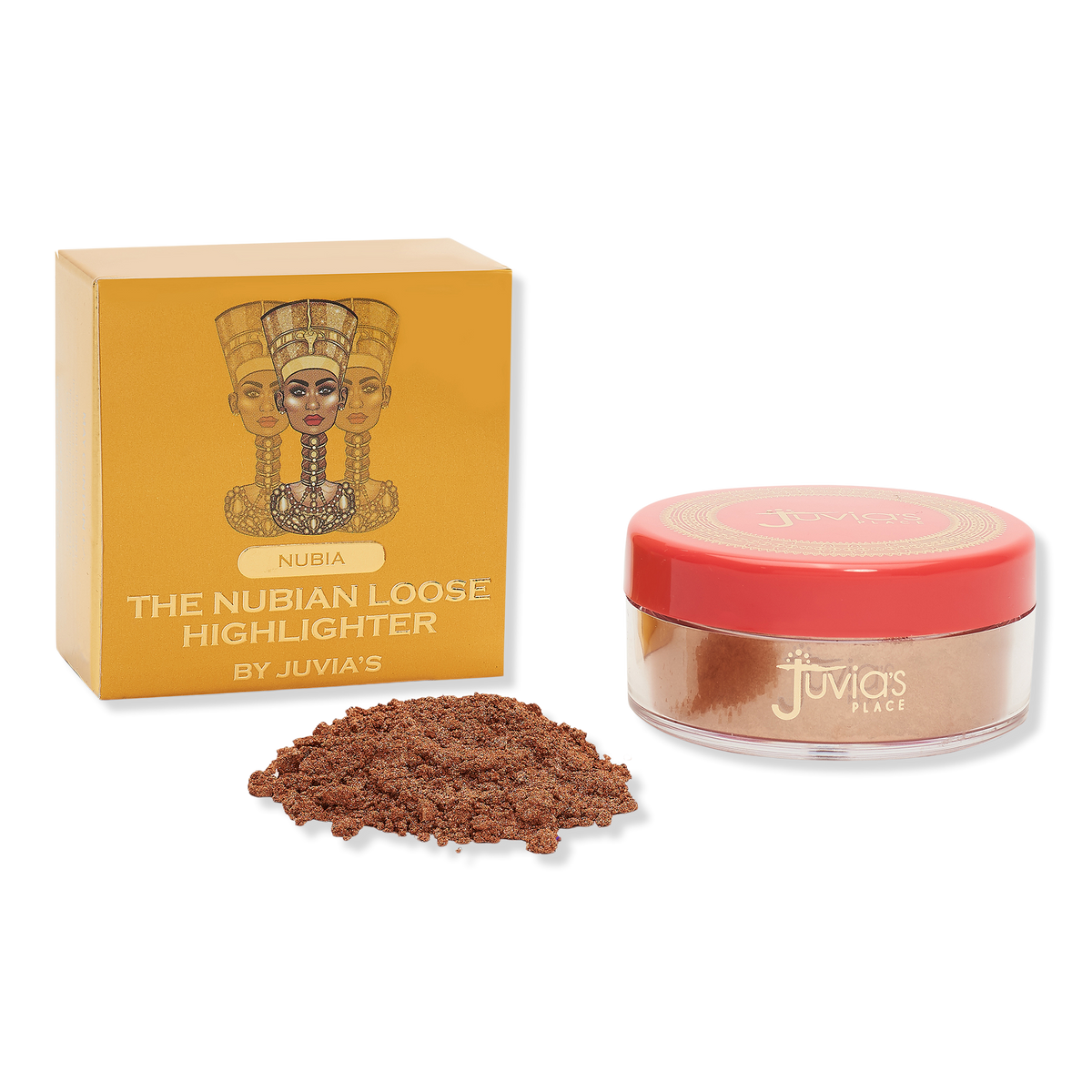 Juvia's Place The Nubian Loose Highlighter, Nubia, 0.28 oz
