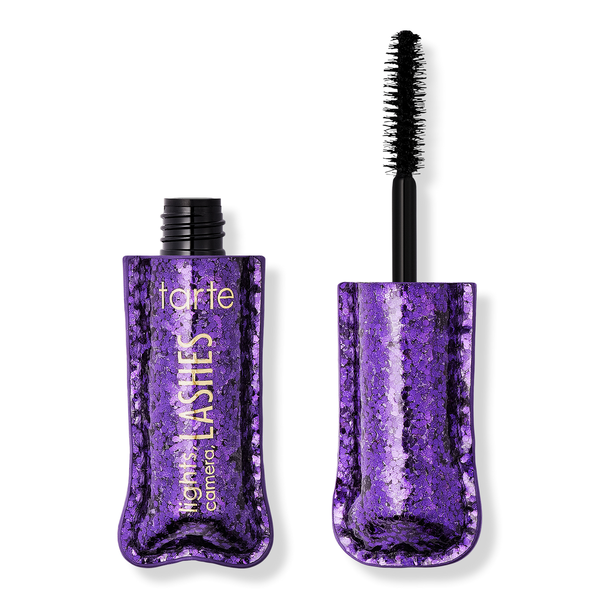 Tarte Travel Size Lights, Camera, Lashes 4-in-1 Mascara, Black, 0.16 oz