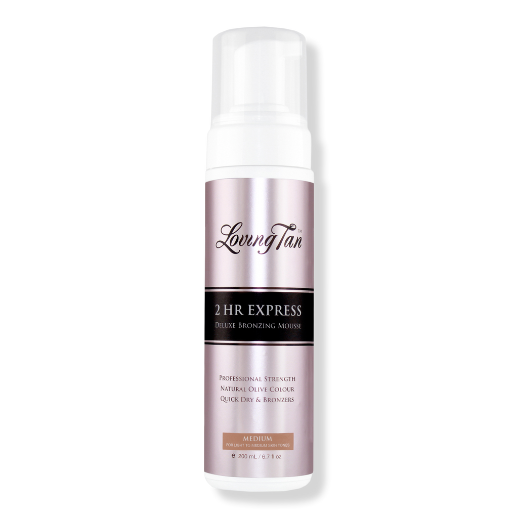 Loving Tan 2 HR Express Self Tanning Mousse Medium, 6.7 oz