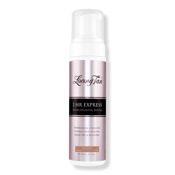 Loving Tan 2 HR Express Self Tanning Mousse Medium, 6.7 oz