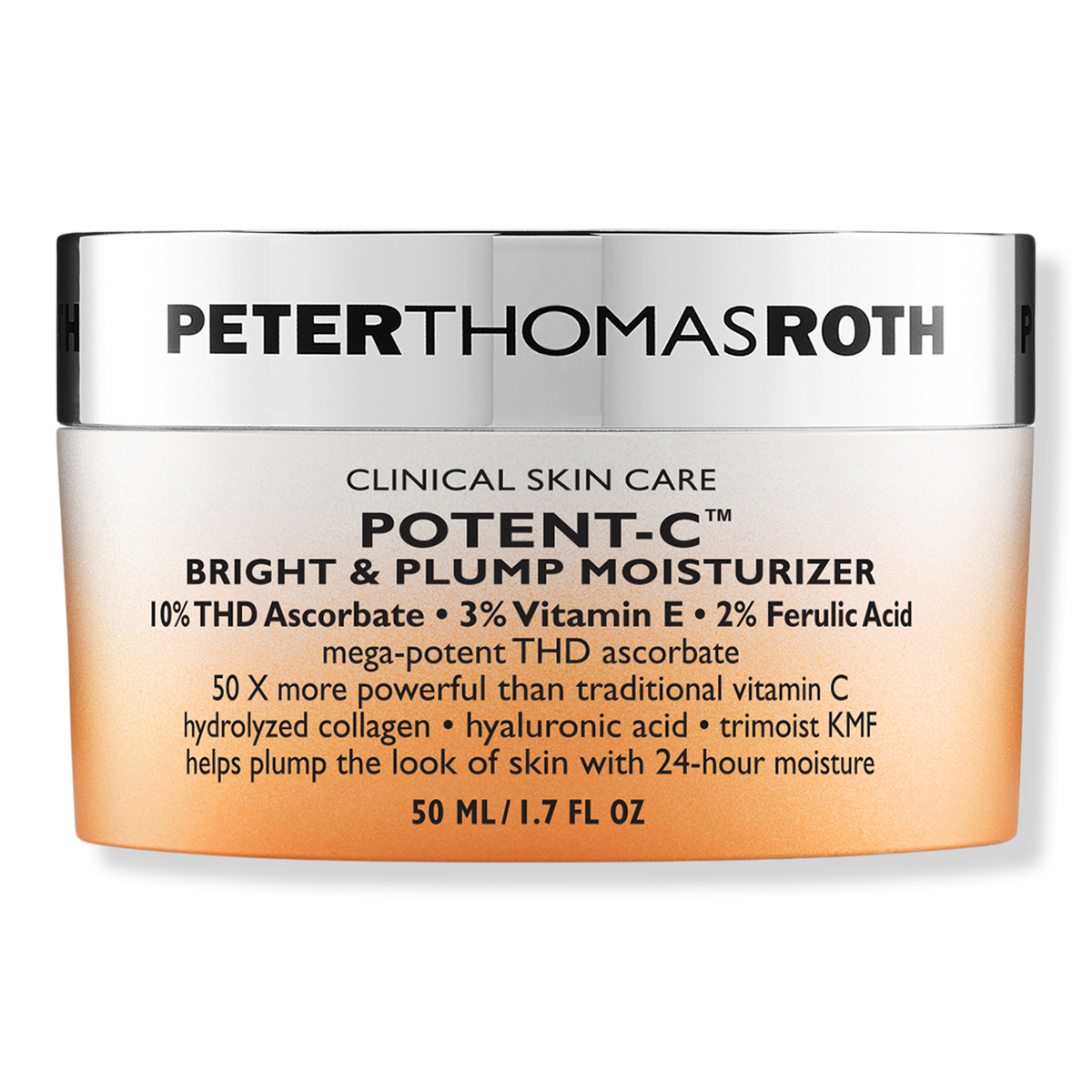 Peter Thomas Roth Potent-C Vitamin C Bright & Plump Moisturizer, 1.7 oz