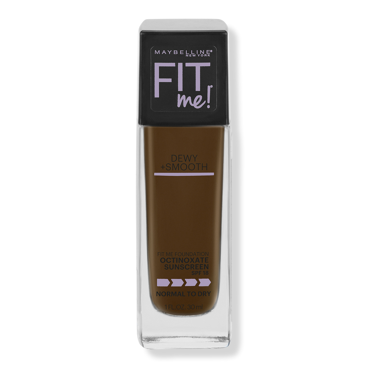 Maybelline Fit Me Dewy + Smooth Foundation, Java, 1 oz