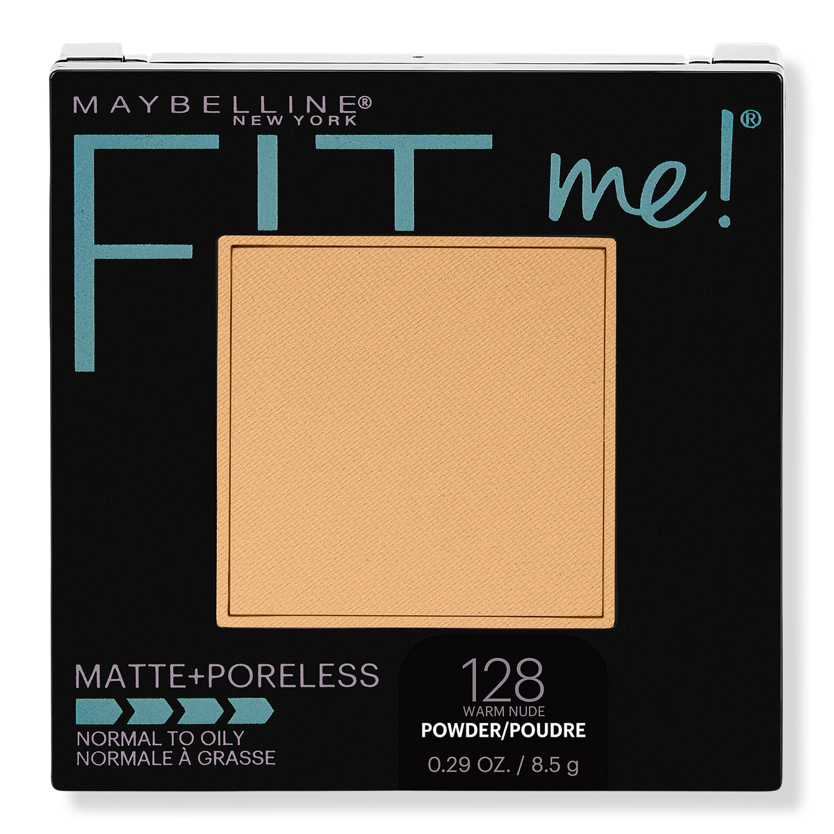 Maybelline Fit Me Matte + Poreless Powder, Warm Nude, 0.29 oz