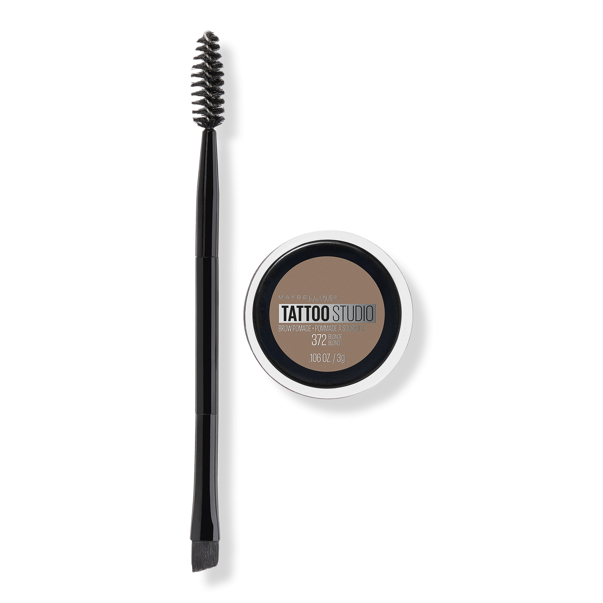 Maybelline TattooStudio Brow Pomade, Blonde, 0.10 oz