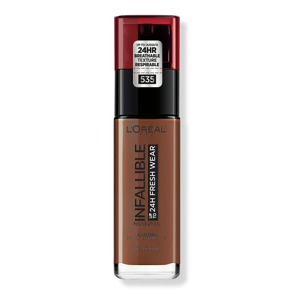 L'Oréal Infallible Fresh Wear 24HR Foundation, 535 Espresso, 1 oz