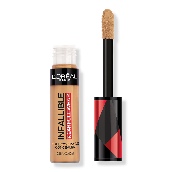 L'Oréal Infallible Full Wear Waterproof Concealer, 410 Almond, 0.33 oz