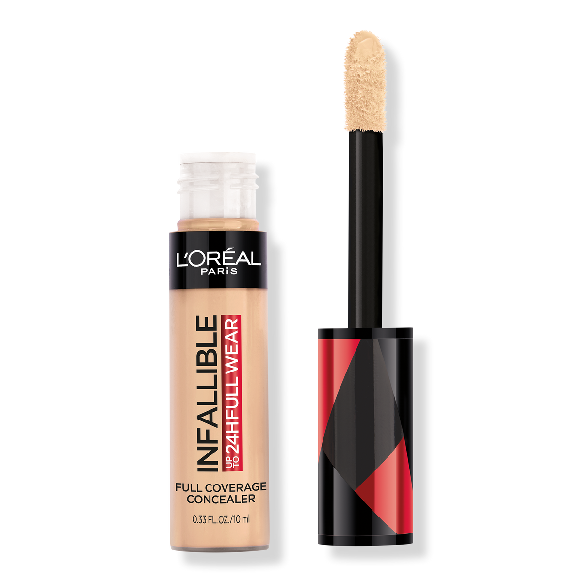 L'Oréal Infallible Full Wear Waterproof Concealer, 345 Oatmeal, 0.33 oz
