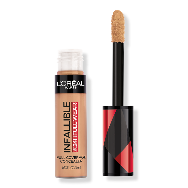 L'Oréal Infallible Full Wear Waterproof Concealer, 400 Caramel, 0.33 oz