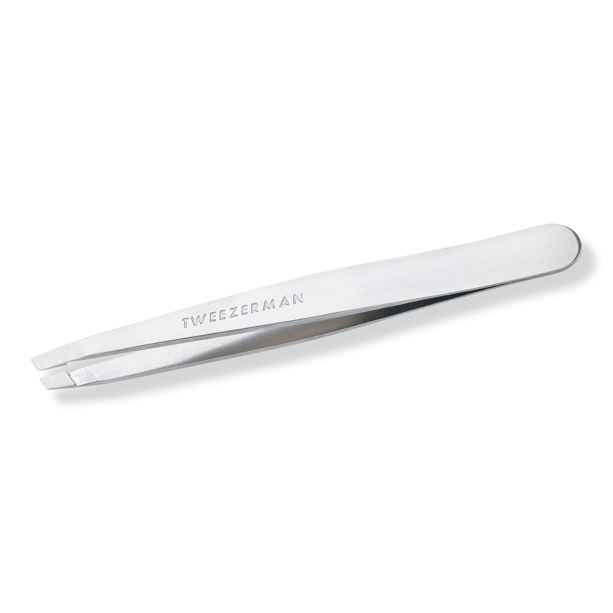 Tweezerman Platinum Silver Slant Tweezer