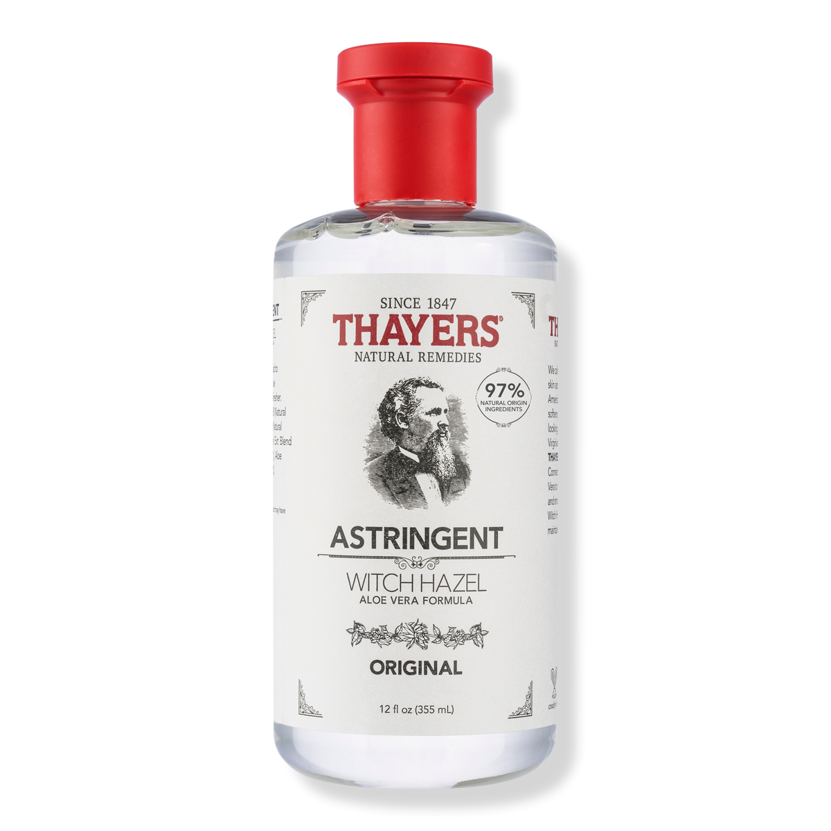 Thayers Witch Hazel Astringent, Original, 12 oz