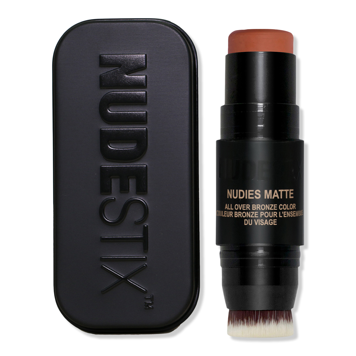 NUDESTIX NUDIES MATTE All Over Face Blush Color, Sunkissed, 0.25 oz