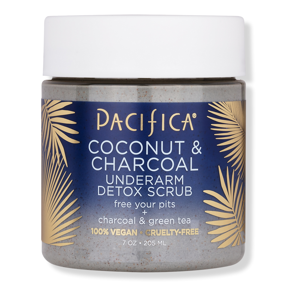 Pacifica Coconut & Charcoal Underarm Detox Scrub, 7 oz