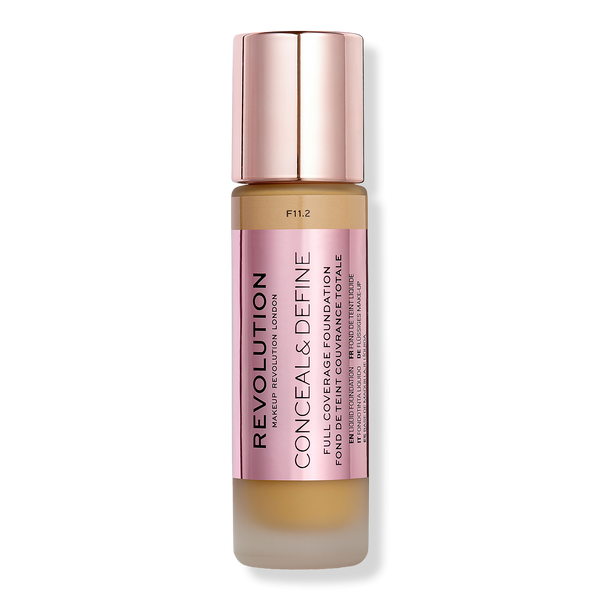 Makeup Revolution Conceal & Define Full Coverage Foundation, F11.2, 0.8 oz