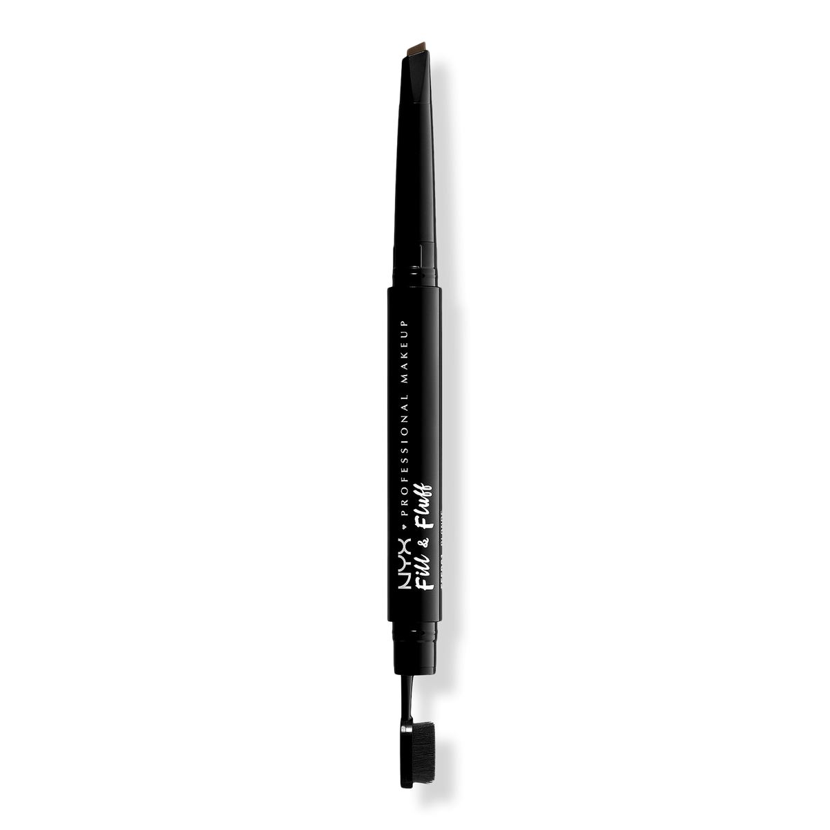 NYX Professional Makeup Fill & Fluff Eyebrow Pencil Pomade, Ash Brown, 0.007 oz