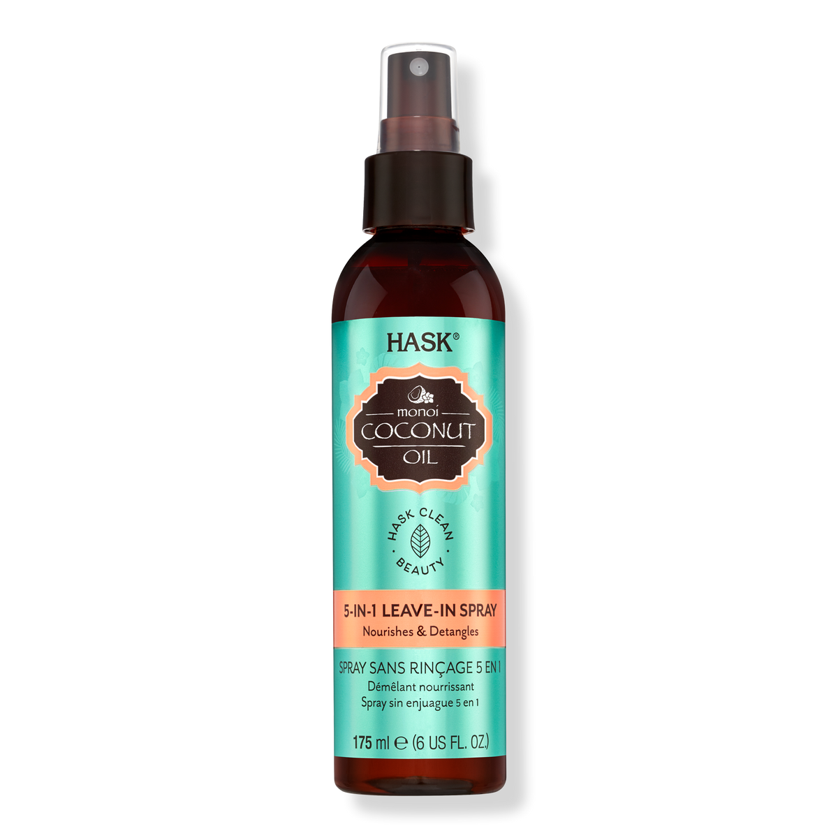 Hask Coconut Oil 5 In 1 Leave In Conditioner, 6 oz