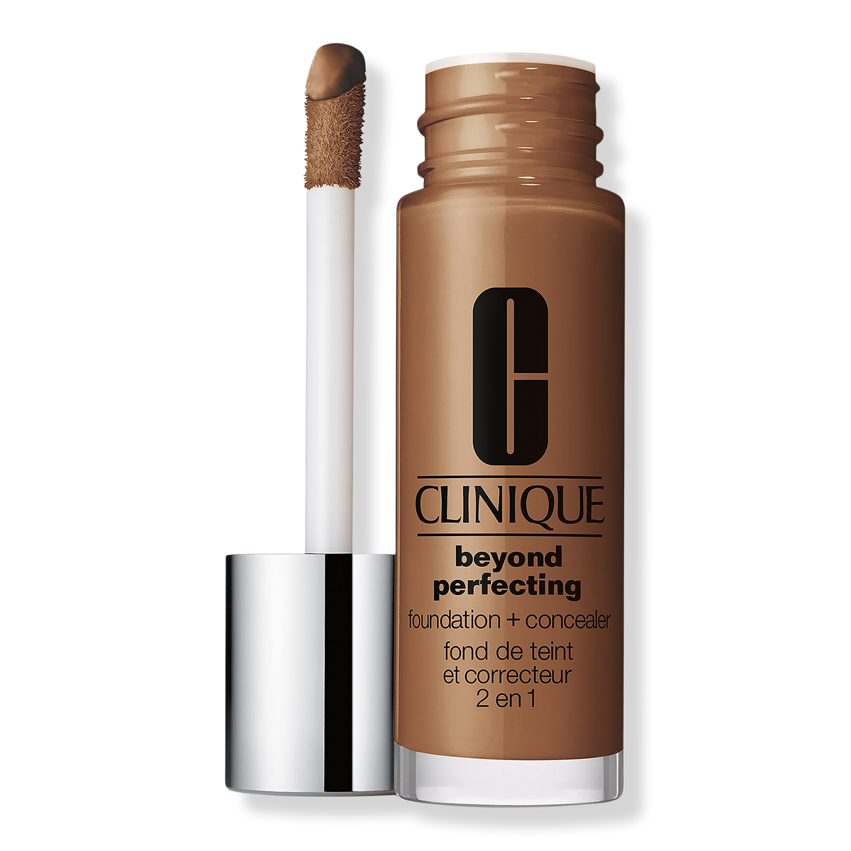 Clinique Beyond Perfecting Foundation + Concealer, WN 125 Mahogany, 1.0 oz