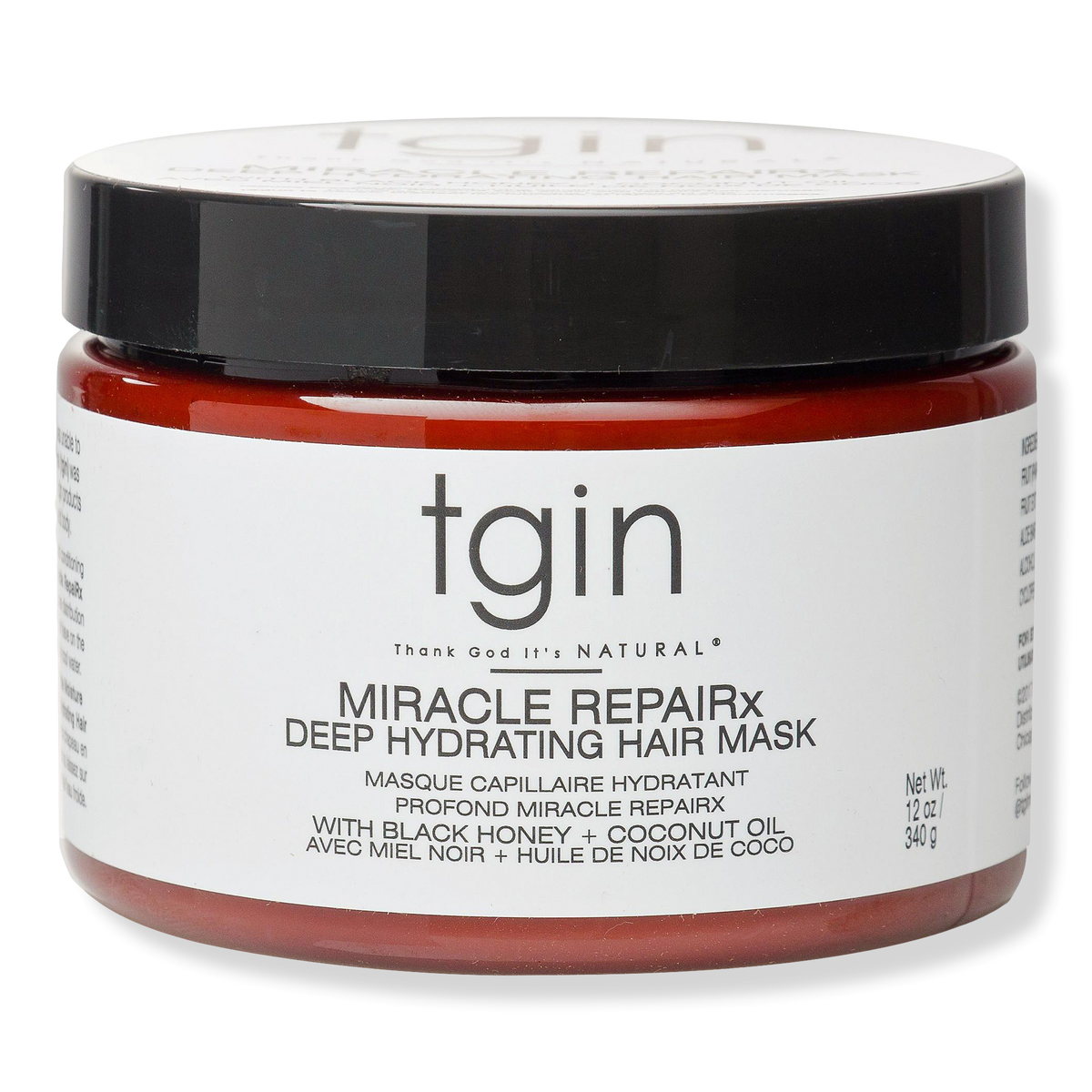 tgin Miracle RepaiRx Deep Hydrating Hair Mask, 12 oz