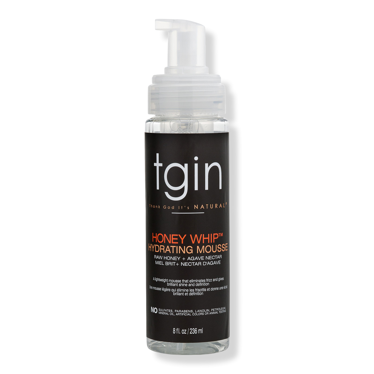 tgin Honey Whip Hydrating Mousse, 7.5 oz