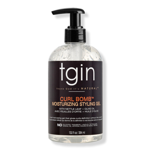 tgin Curl Bomb Moisturizing Styling Gel, 13 oz