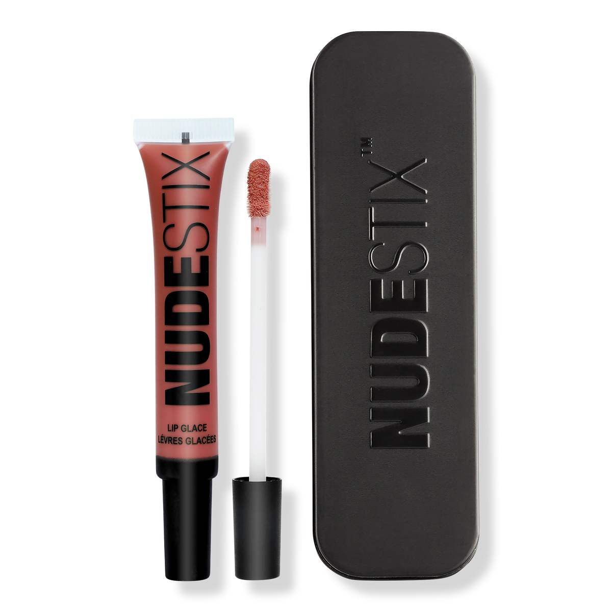 NUDESTIX Nude Plumping Lip Glace, Nude 06, 0.34 oz