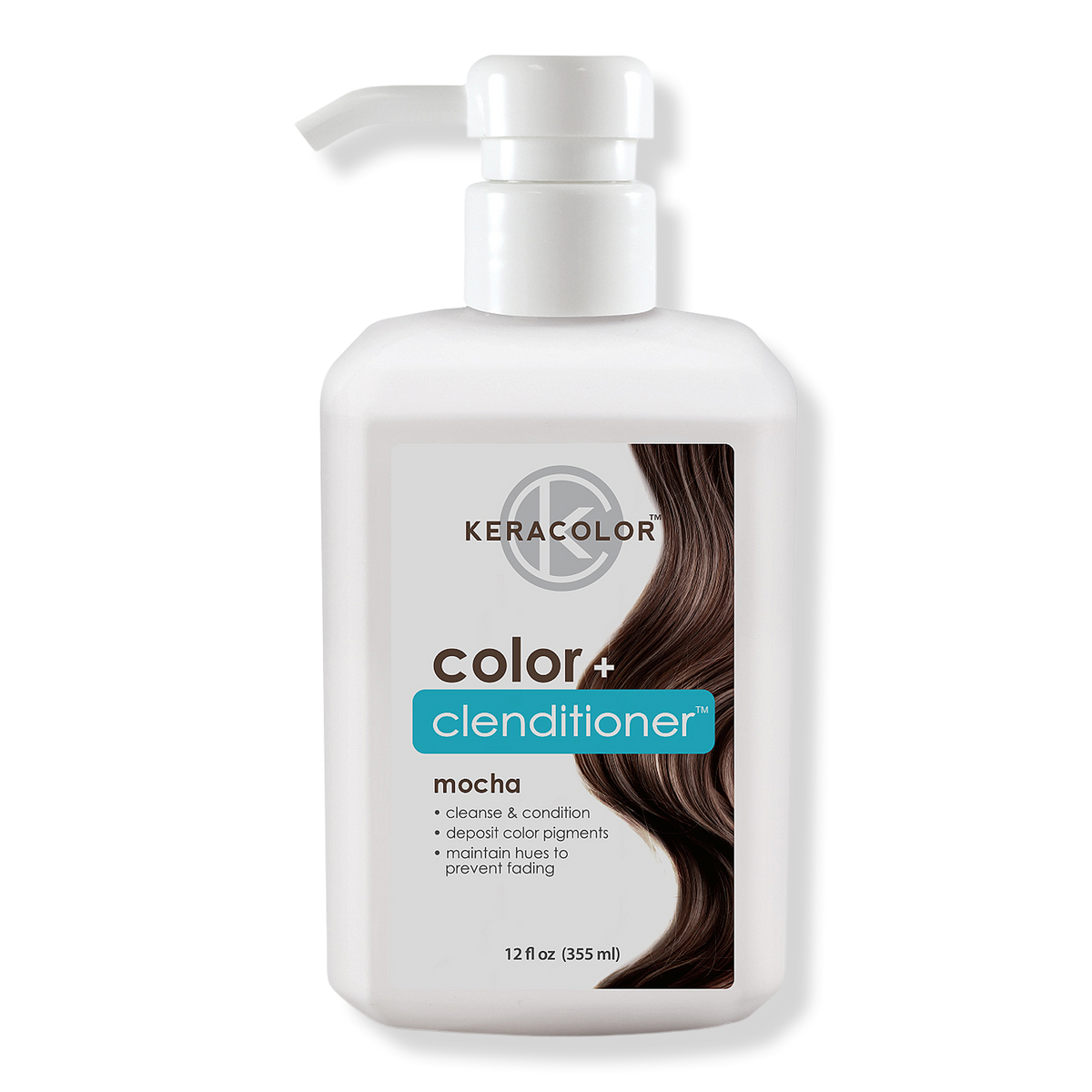 Keracolor Color + Clenditioner Mocha, 12 oz