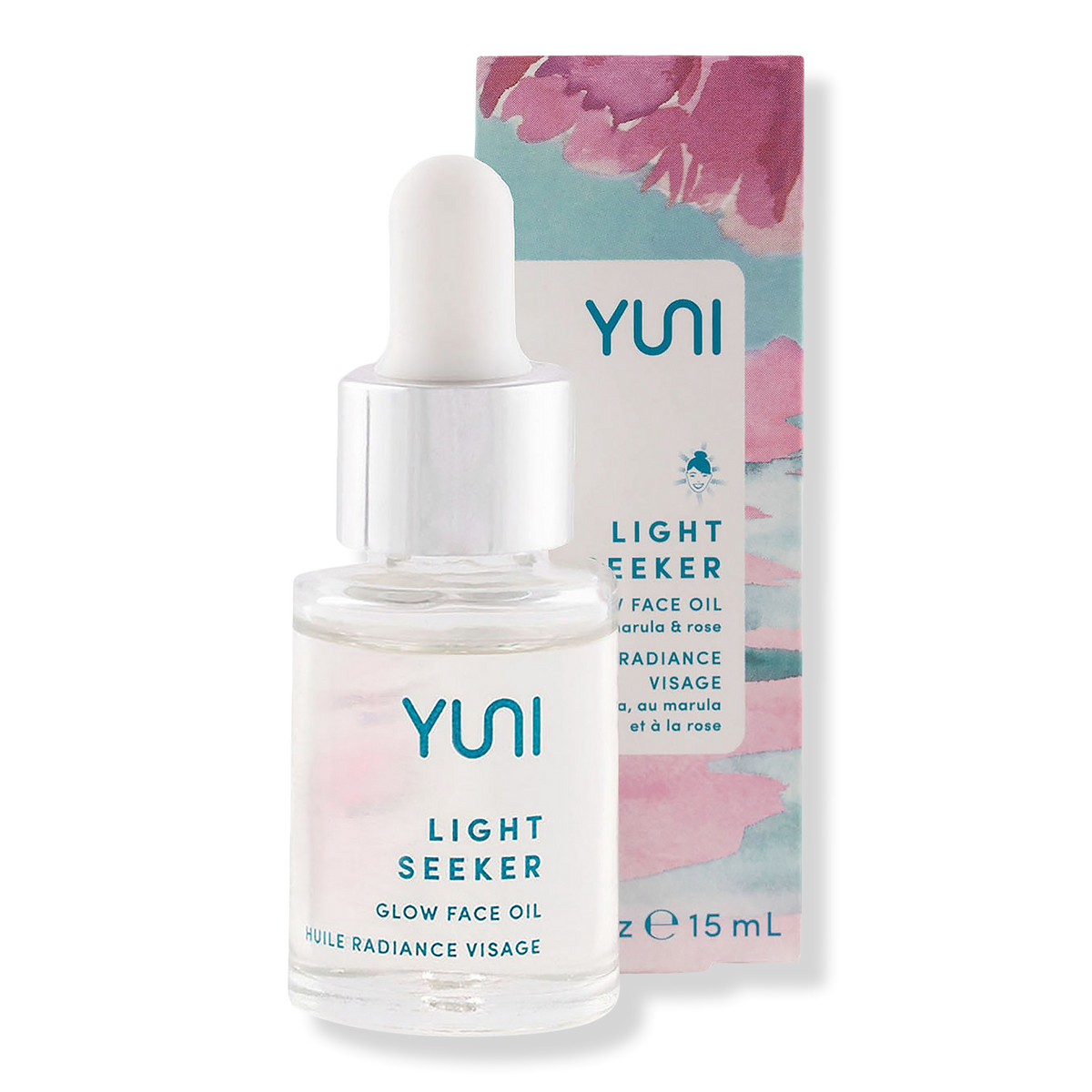 YUNI Light Seeker Glow Face Oil, 0.5 oz
