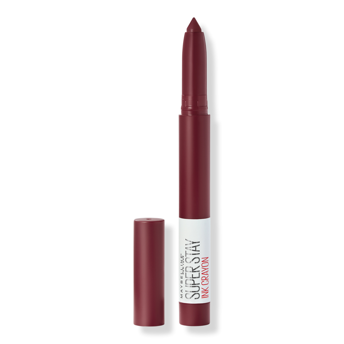 Maybelline SuperStay Ink Crayon Lipstick, Settle For More, 0.04 oz